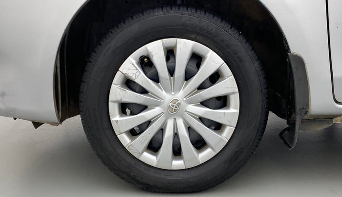 2013 Toyota Etios G, Petrol, Manual, 46,954 km, Left Front Wheel