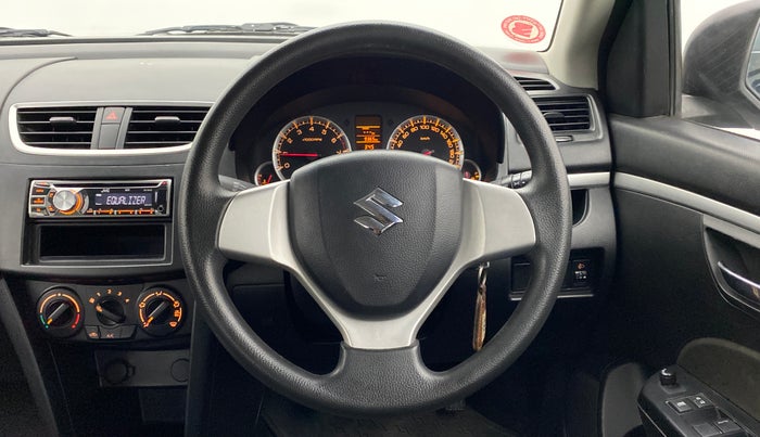 2012 Maruti Swift VXI D, Petrol, Manual, 9,365 km, Steering Wheel Close Up