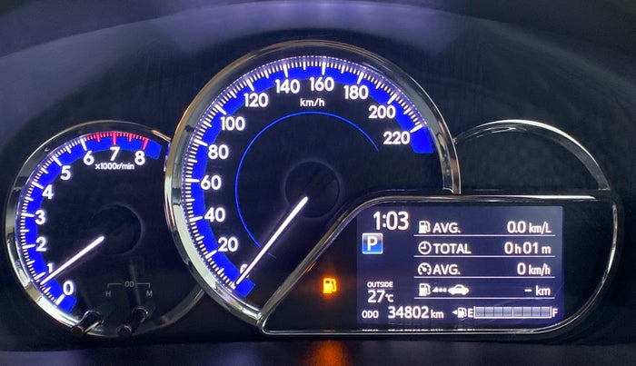 2019 Toyota YARIS V CVT, Petrol, Automatic, 34,863 km, Odometer Image