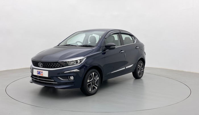 2021 Tata TIGOR XZA PLUS PETROL, Petrol, Automatic, 12,277 km, Left Front Diagonal