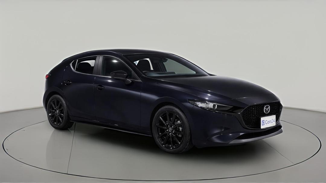 2024 Mazda Mazda3 G25 Evolve Sp, Automatic, 57913 km, Right Front Diagonal (45- Degree) View
