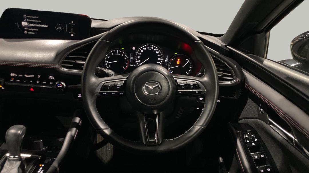 2024 Mazda Mazda3 G25 Evolve Sp, Automatic, 57913 km, Steering Wheel Close-up