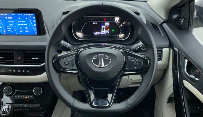 2022 Tata NEXON XZ PLUS (HS) PETROL, Petrol, Manual, 17,501 km, Steering Wheel Close Up