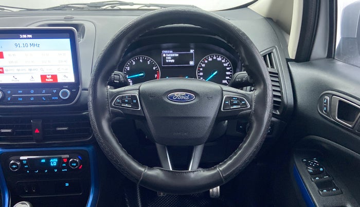 2019 Ford Ecosport 1.5 TITANIUM SIGNATURE TI VCT (SUNROOF), Petrol, Manual, 17,369 km, Steering Wheel Close Up