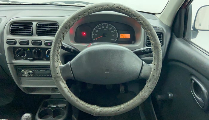 2011 Maruti Alto LXI, Petrol, Manual, 24,086 km, Steering Wheel Close-up