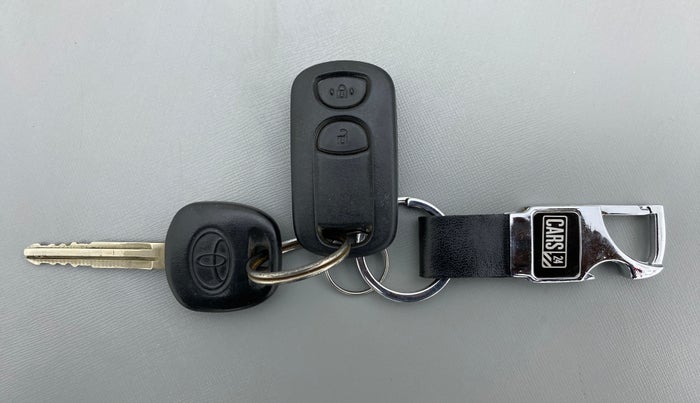 2017 Toyota Etios GD, Diesel, Manual, 55,260 km, Key Close Up