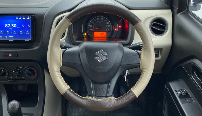 2020 Maruti New Wagon-R LXI 1.0, Petrol, Manual, 5,102 km, Steering Wheel Close Up