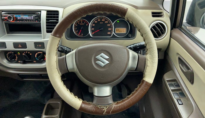 2010 Maruti Zen Estilo VXI, Petrol, Manual, 38,748 km, Steering Wheel Close-up