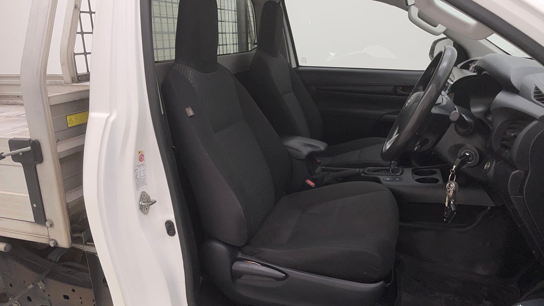 Right Side Front Door Cabin View