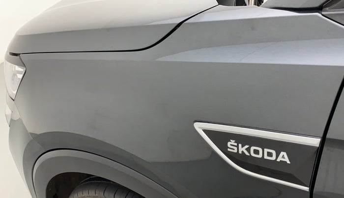 2021 Skoda KUSHAQ STYLE 1.5L TSI MT, Petrol, Manual, 38,566 km, Left fender - Minor scratches