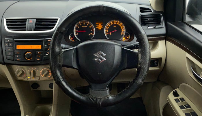 2013 Maruti Swift Dzire VXI, Petrol, Manual, 91,339 km, Steering Wheel Close Up