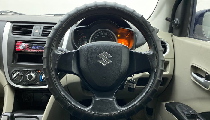 2015 Maruti Celerio VXI AMT, Petrol, Automatic, 85,354 km, Steering Wheel Close Up