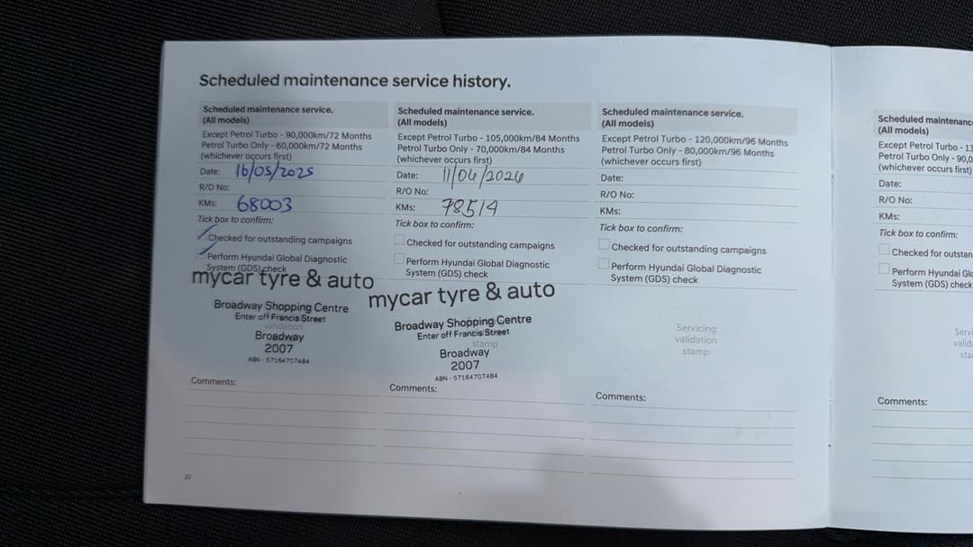 2021 Hyundai Tucson (FWD), Automatic, 78618 km, Service History