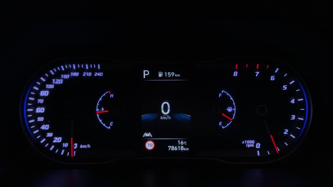 2021 Hyundai Tucson (FWD), Automatic, 78618 km, Odometer View