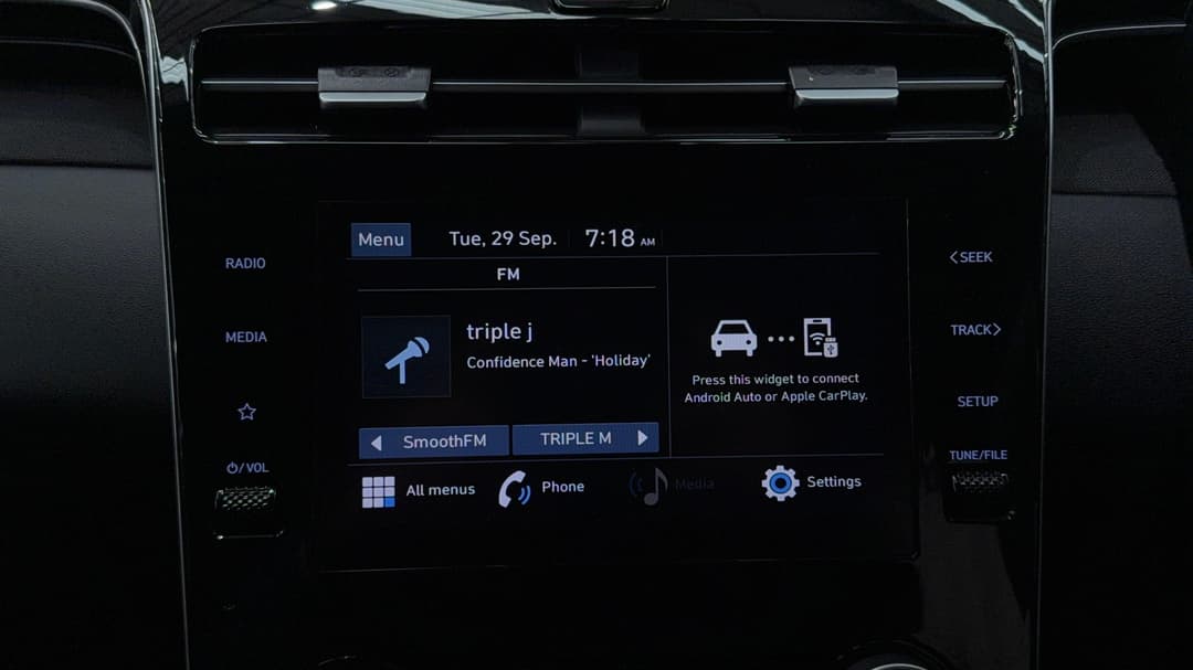 2021 Hyundai Tucson (FWD), Automatic, 78618 km, Infotainment System
