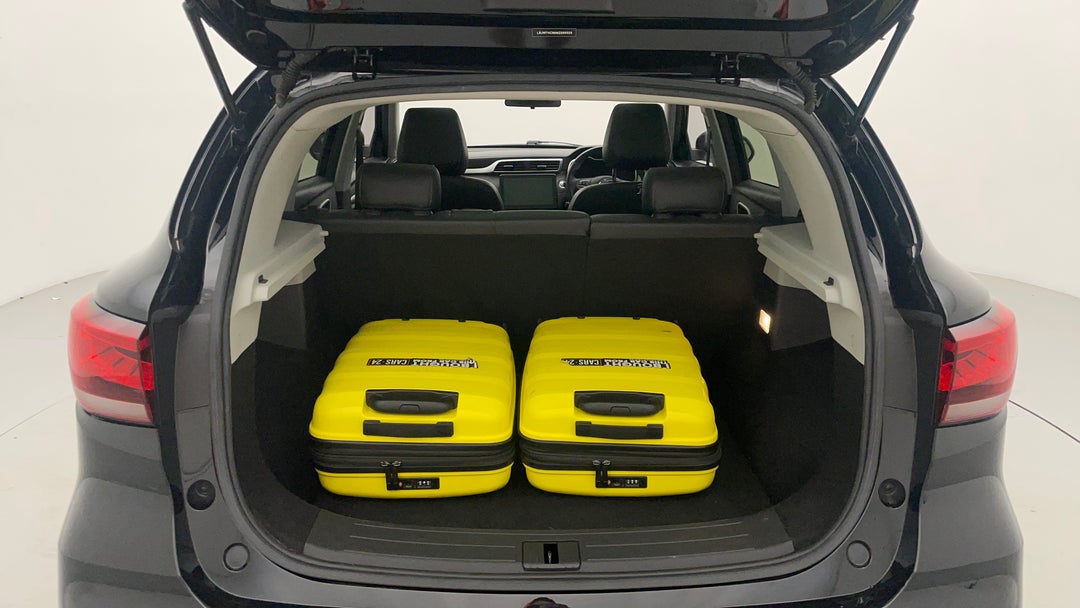 Boot Inside View with Luggage