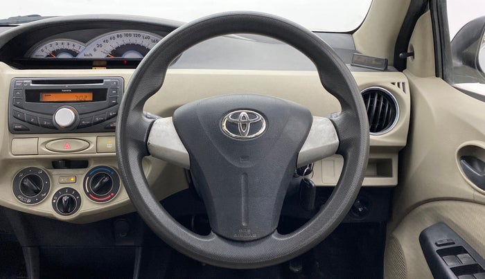 2013 Toyota Etios Liva V, Petrol, Manual, 46,214 km, Steering Wheel Close Up