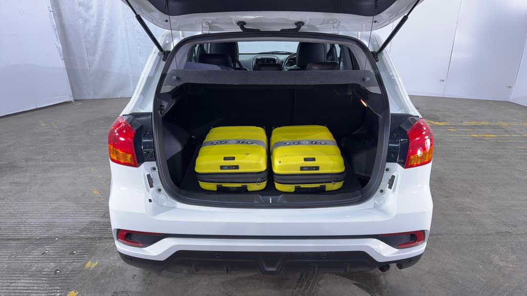 2019 Mitsubishi ASX Ls (2WD), Automatic, 96759 km, Boot Inside View with Luggage