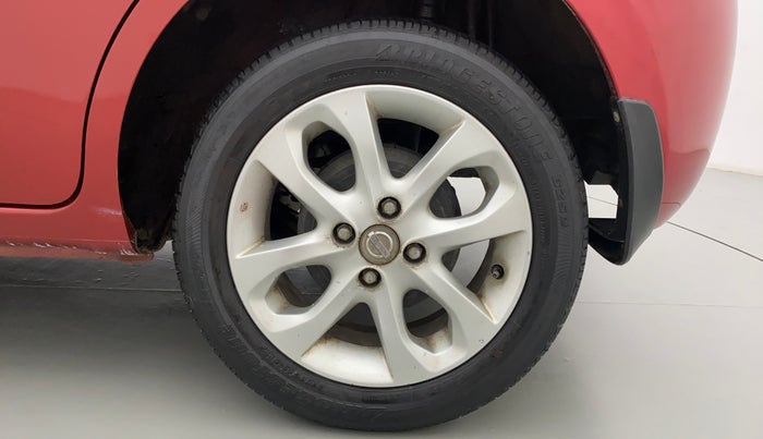 2015 Nissan Micra XV CVT, Petrol, Automatic, 16,048 km, Left Rear Wheel