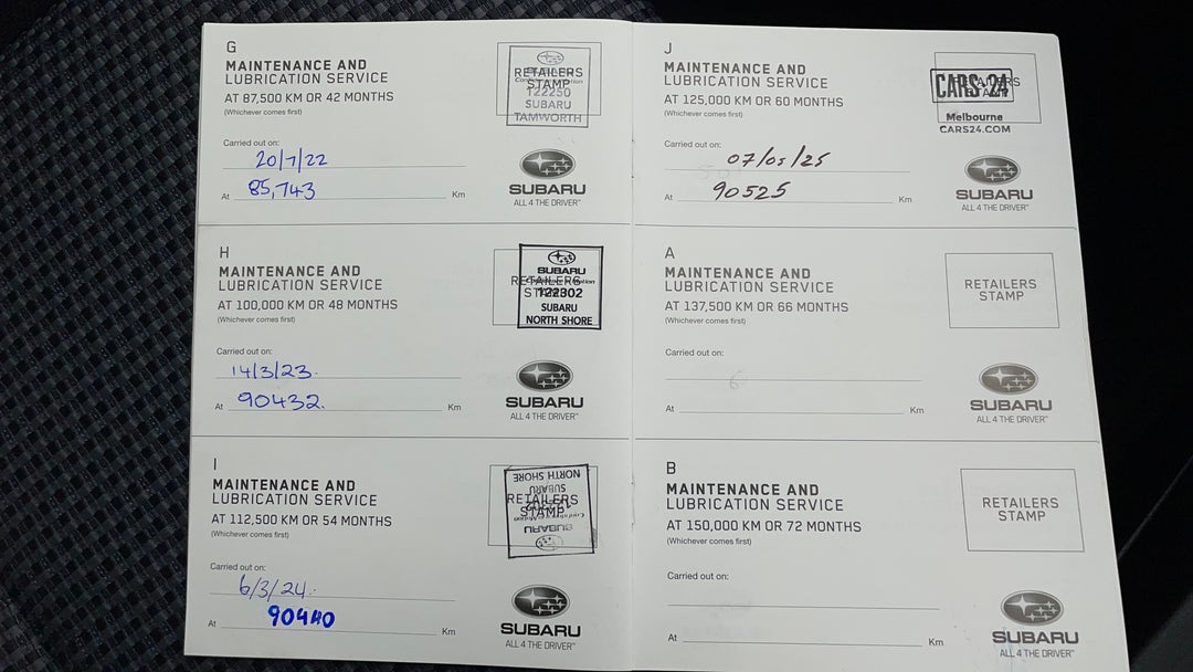 2016 Subaru Forester 2.0d-l, Automatic, 90526 km, Service History