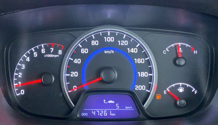 2015 Hyundai Grand i10 SPORTZ 1.2 KAPPA VTVT, Petrol, Manual, 47,320 km, Odometer Image
