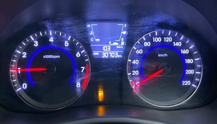 2016 Hyundai Verna FLUIDIC 1.6 VTVT S, Petrol, Manual, 30,696 km, Odometer View