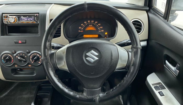 2013 Maruti Wagon R 1.0 LXI CNG, CNG, Manual, 54,790 km, Steering Wheel Close Up