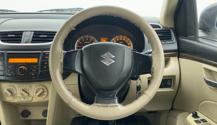 2014 Maruti Swift Dzire VXI, CNG, Manual, 83,711 km, Steering Wheel Close Up