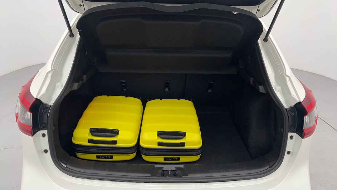 Boot Inside View with Luggage