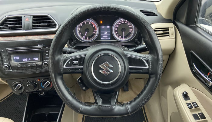 2019 Maruti Dzire VXI AMT, Petrol, Automatic, 12,892 km, Steering Wheel Close Up