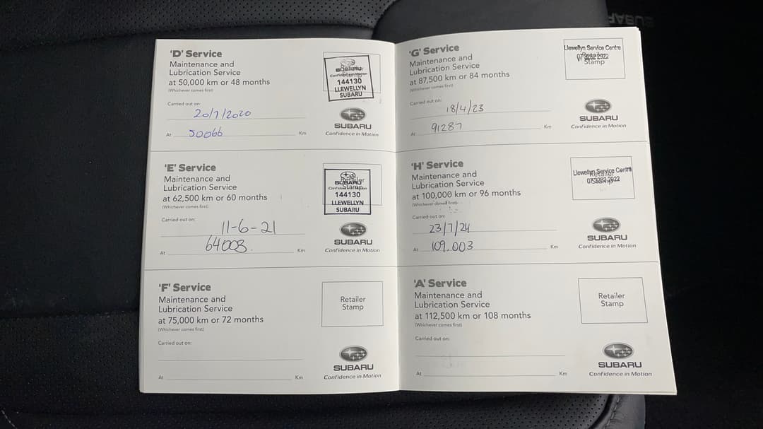 2017 Subaru Impreza 2.0i-s (awd), Automatic, 111075 km, Service History