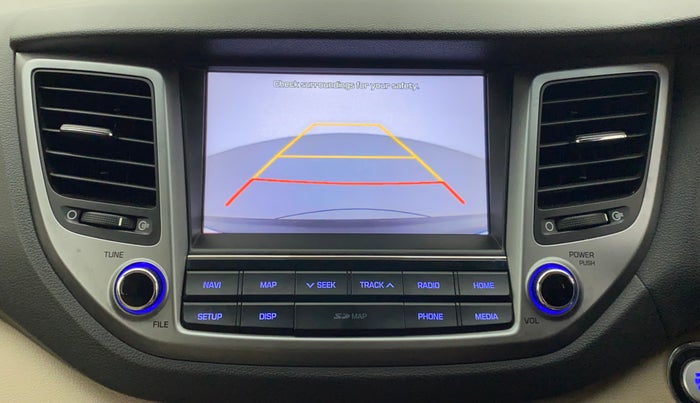 2018 Hyundai Tucson GLS 2WD AT PETROL, Petrol, Automatic, 66,873 km, Parking Camera