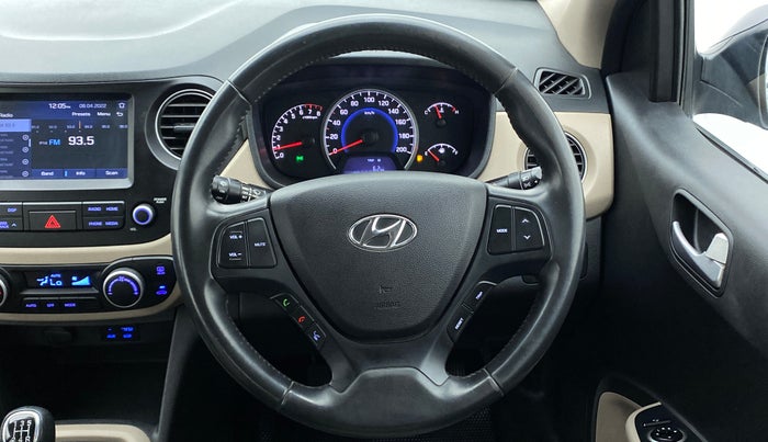 2017 Hyundai Grand i10 ASTA 1.2 VTVT, Petrol, Manual, 76,001 km, Steering Wheel Close Up