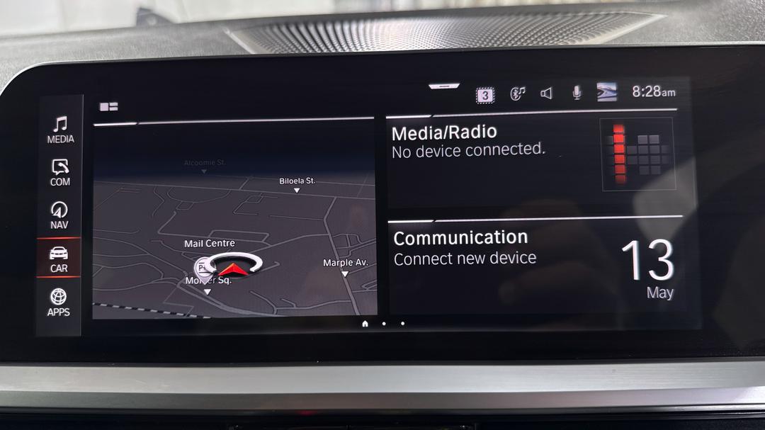 2021 BMW 3 20i M Sport, Automatic, 63676 km, Infotainment System