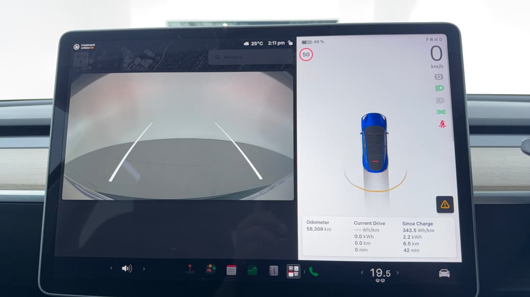 2024 Tesla Model Y Rear-wheel Drive, Automatic, 58309 km, Parking Camera