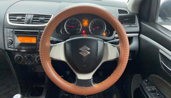 2015 Maruti Swift VDI ABS, Diesel, Manual, 82,485 km, Steering Wheel Close Up