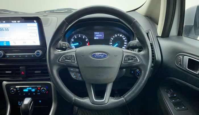 2018 Ford Ecosport TITANIUM + 1.5L PETROL AT, Petrol, Automatic, 33,655 km, Steering Wheel Close Up
