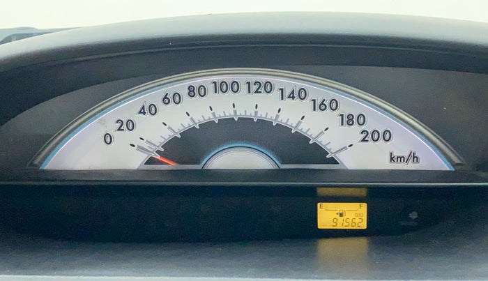 2012 Toyota Etios Liva G, CNG, Manual, 91,562 km, Odometer Image