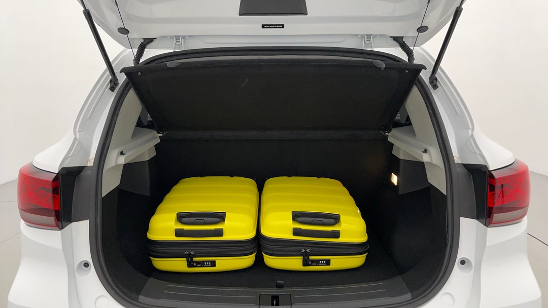 Boot Inside View with Luggage