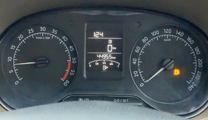 2016 Skoda Rapid 1.5 TDI MT AMBITION, Diesel, Manual, 45,660 km, Odometer Image