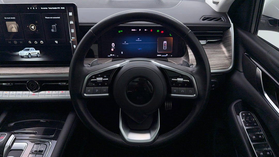 2024 GWM Cannon Alpha Ultra (4x4), Automatic, 43218 km, Steering Wheel Close-up