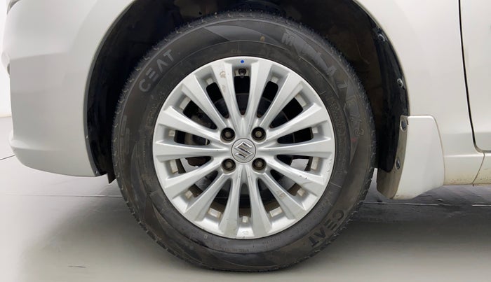 2017 Maruti Ciaz ZETA 1.4 VVT, Petrol, Manual, 44,022 km, Left Front Wheel