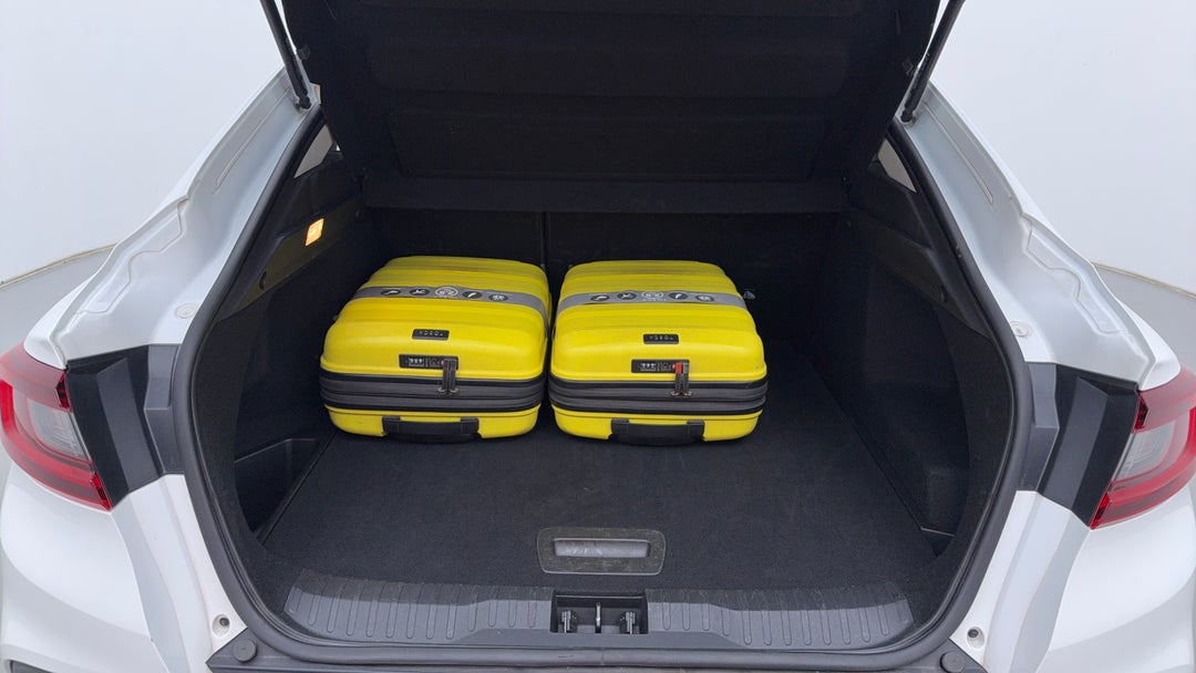 Boot Inside View with Luggage