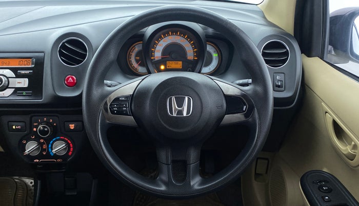 2014 Honda Brio 1.2 S MT I VTEC, Petrol, Manual, 53,846 km, Steering Wheel Close Up