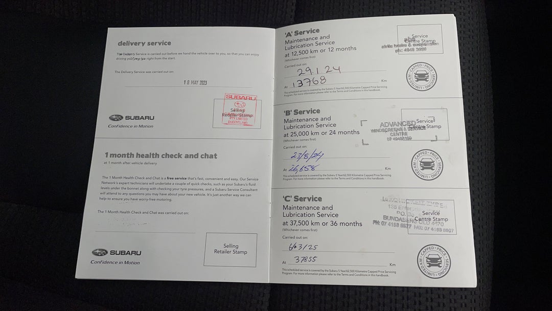 2023 Subaru Outback Awd, Automatic, 37867 km, Service History