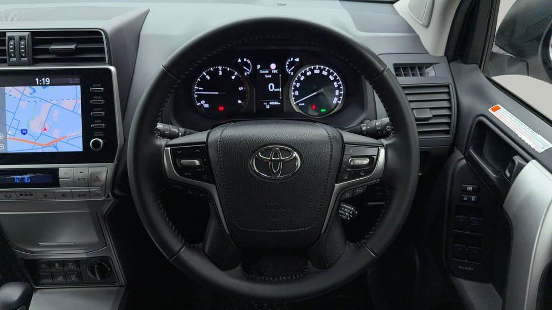 2023 Toyota Landcruiser Prado Gxl, Automatic, 48596 km, Steering Wheel Close-up