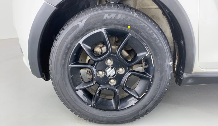 2017 Maruti IGNIS ALPHA 1.2 K12, Petrol, Manual, 75,392 km, Left Front Wheel