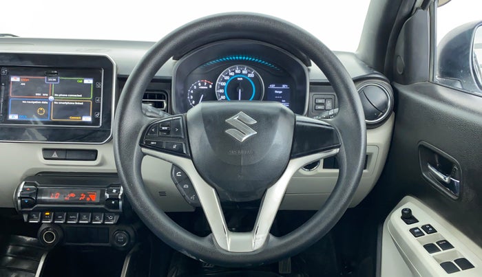 2017 Maruti IGNIS ALPHA 1.2 K12, Petrol, Manual, 75,392 km, Steering Wheel Close Up