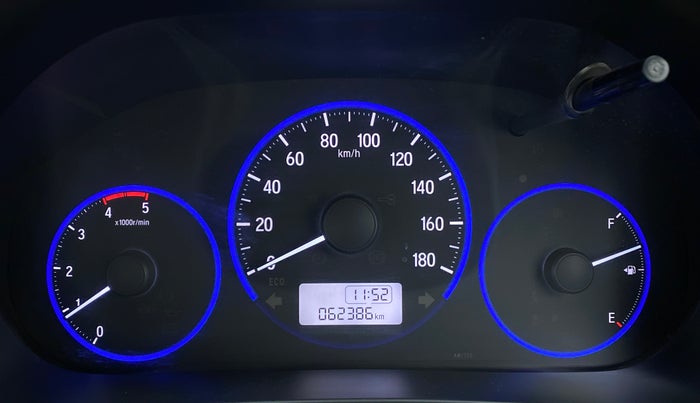 2017 Honda Amaze 1.5 SMT O I DTEC, Diesel, Manual, 62,386 km, Odometer Image