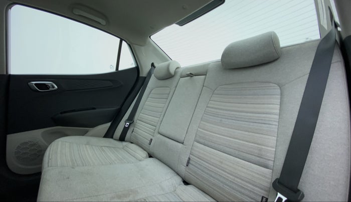 2021 Hyundai AURA SX 1.2 (O), Petrol, Manual, 7,356 km, Right Side Rear Door Cabin